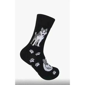 Funatic Siberian Husky Socks Canine Dog Pet Lovers Gift